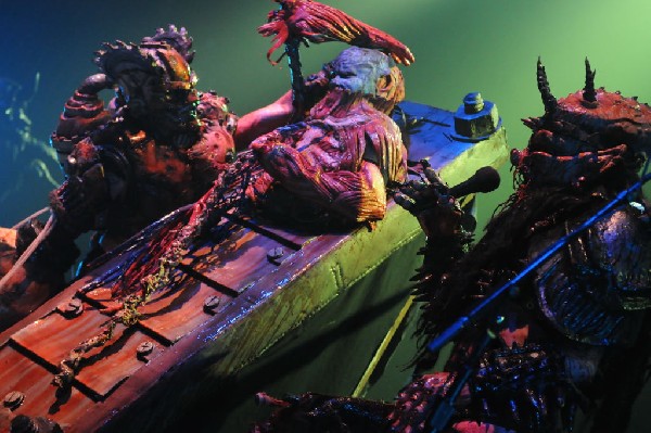 GWAR at the Austin Music Hall, Austin, Texas