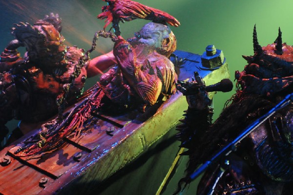 GWAR at the Austin Music Hall, Austin, Texas