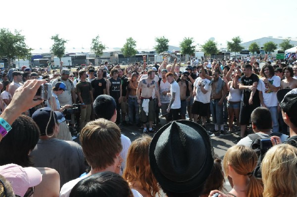 Gallows at Warped Festival, San Antonio, Texas