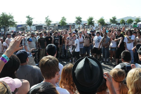 Gallows at Warped Festival, San Antonio, Texas