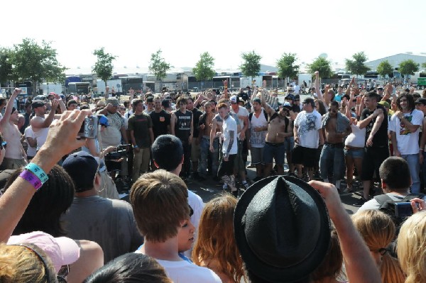 Gallows at Warped Festival, San Antonio, Texas