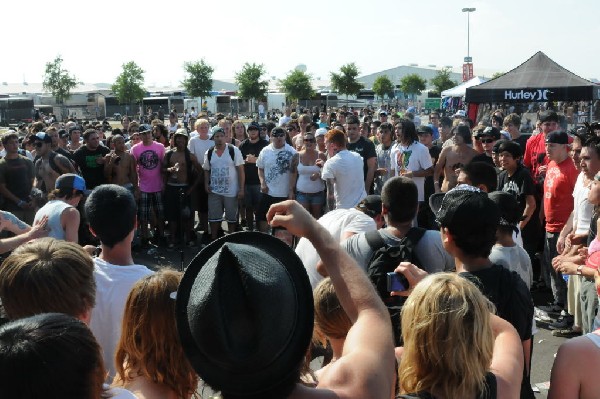 Gallows at Warped Festival, San Antonio, Texas