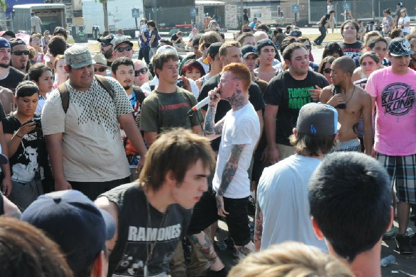 Gallows at Warped Festival, San Antonio, Texas