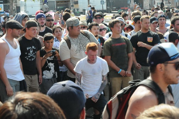 Gallows at Warped Festival, San Antonio, Texas