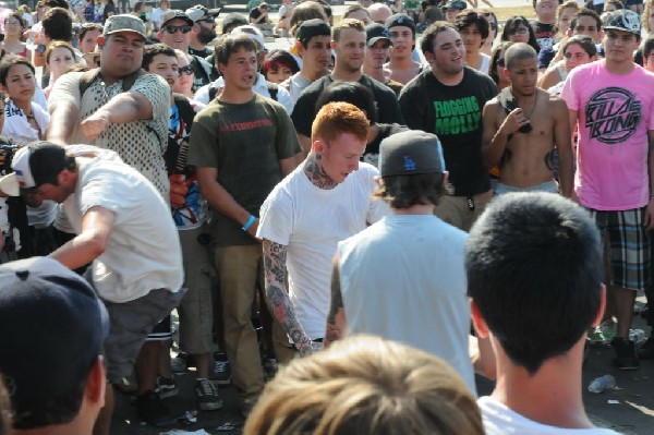 Gallows at Warped Festival, San Antonio, Texas