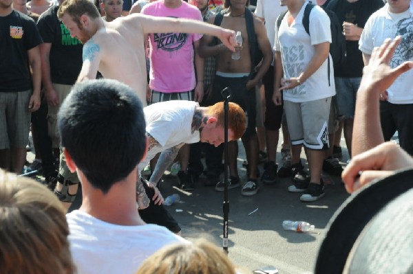 Gallows at Warped Festival, San Antonio, Texas