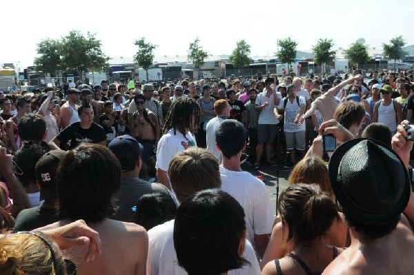 Gallows at Warped Festival, San Antonio, Texas