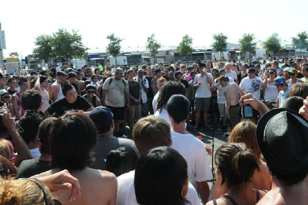 Gallows at Warped Festival, San Antonio, Texas