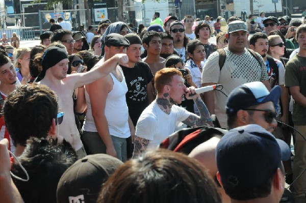 Gallows at Warped Festival, San Antonio, Texas