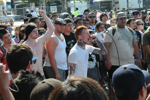 Gallows at Warped Festival, San Antonio, Texas