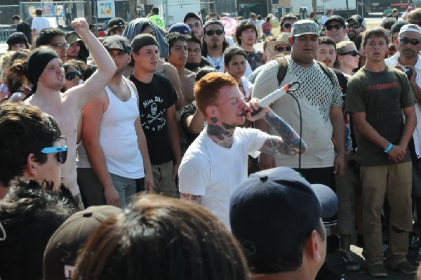 Gallows at Warped Festival, San Antonio, Texas