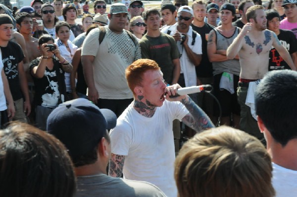 Gallows at Warped Festival, San Antonio, Texas