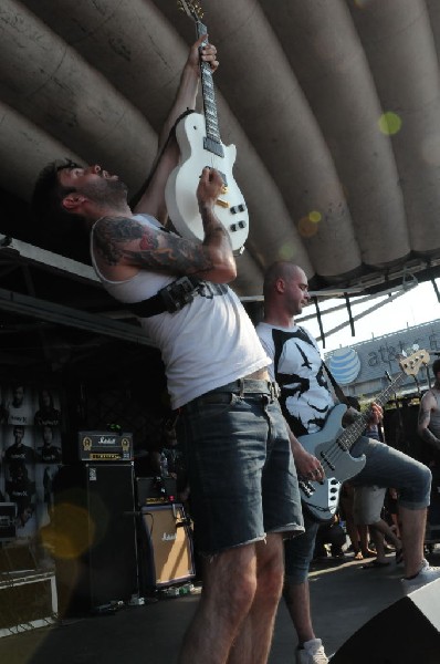 Gallows at Warped Festival, San Antonio, Texas