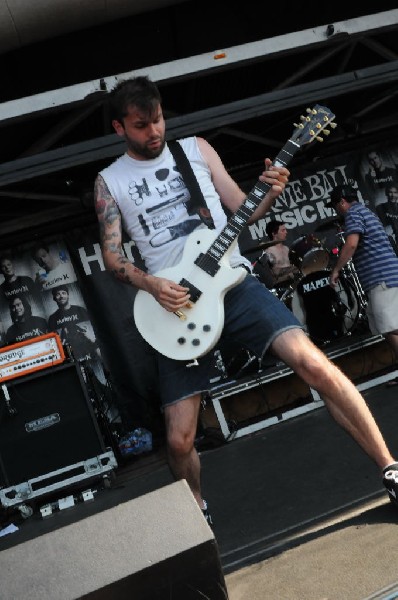 Gallows at Warped Festival, San Antonio, Texas