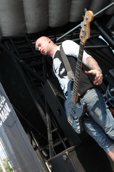 Gallows at Warped Festival, San Antonio, Texas