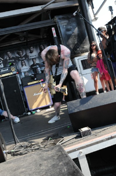 Gallows at Warped Festival, San Antonio, Texas