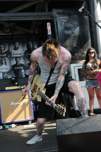 Gallows at Warped Festival, San Antonio, Texas