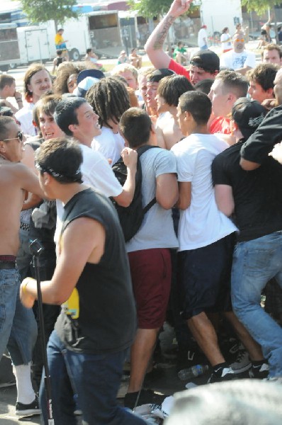 Gallows at Warped Festival, San Antonio, Texas