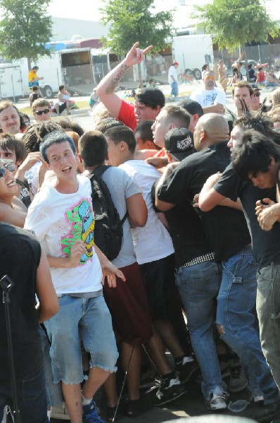 Gallows at Warped Festival, San Antonio, Texas