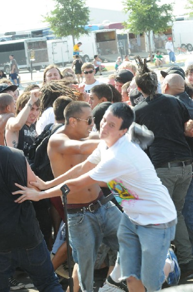 Gallows at Warped Festival, San Antonio, Texas