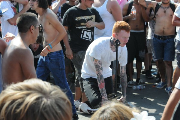 Gallows at Warped Festival, San Antonio, Texas