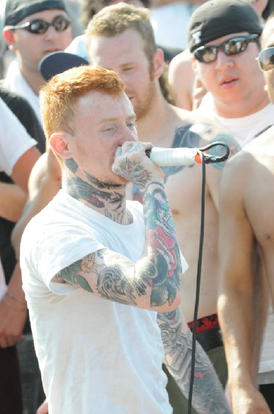 Gallows at Warped Festival, San Antonio, Texas