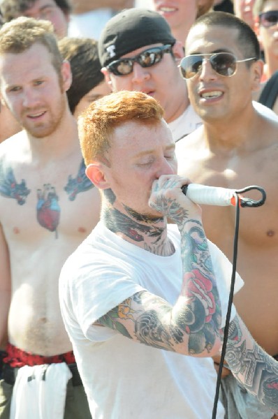 Gallows at Warped Festival, San Antonio, Texas