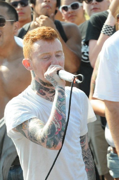 Gallows at Warped Festival, San Antonio, Texas