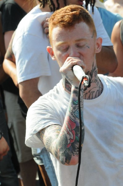 Gallows at Warped Festival, San Antonio, Texas