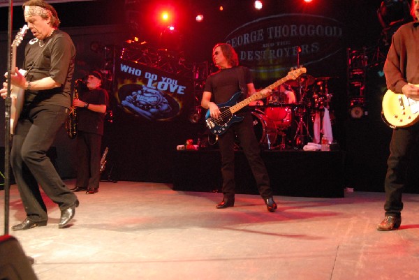George Thorogood and The Destroyers at Stubb's Bar-B-Q in Austin, Texas