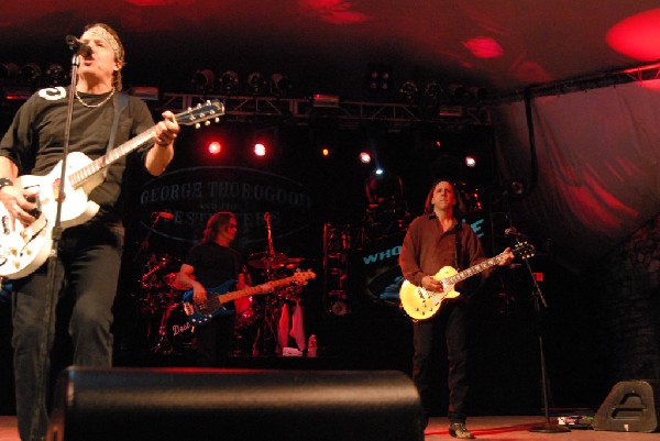 George Thorogood and The Destroyers at Stubb's Bar-B-Q in Austin, Texas