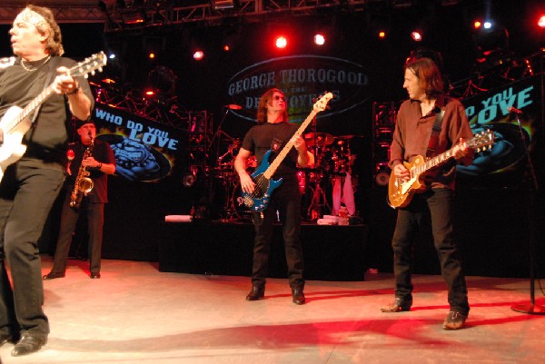 George Thorogood and The Destroyers at Stubb's Bar-B-Q in Austin, Texas