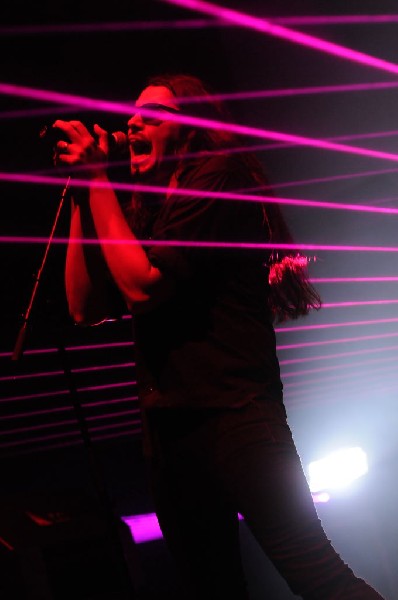 Ghostland Observatory performs at the AMP Launch Party at ACL Live at the M