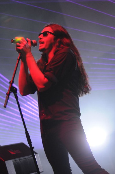 Ghostland Observatory performs at the AMP Launch Party at ACL Live at the M