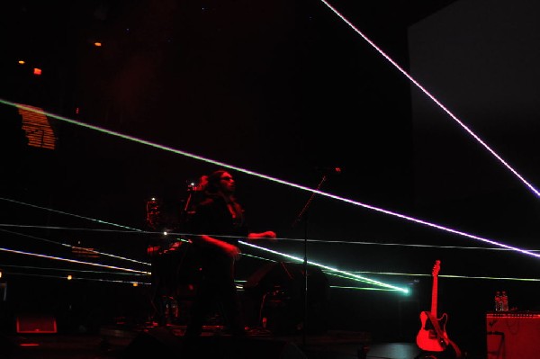 Ghostland Observatory performs at the AMP Launch Party at ACL Live at the M