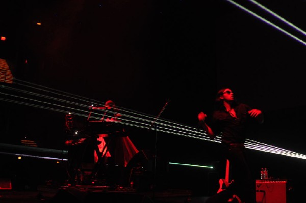 Ghostland Observatory performs at the AMP Launch Party at ACL Live at the M