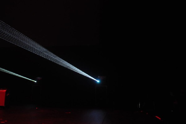 Ghostland Observatory performs at the AMP Launch Party at ACL Live at the M