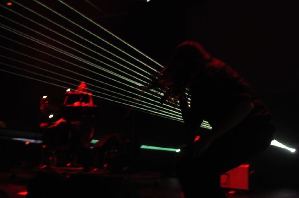 Ghostland Observatory performs at the AMP Launch Party at ACL Live at the M