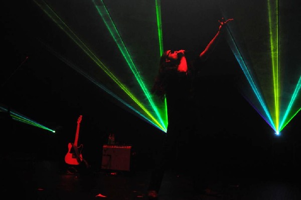 Ghostland Observatory performs at the AMP Launch Party at ACL Live at the M