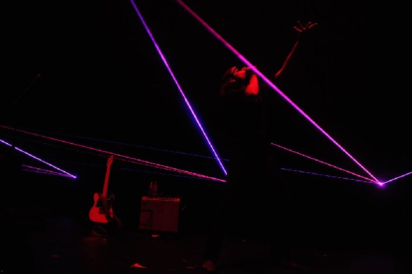 Ghostland Observatory performs at the AMP Launch Party at ACL Live at the M