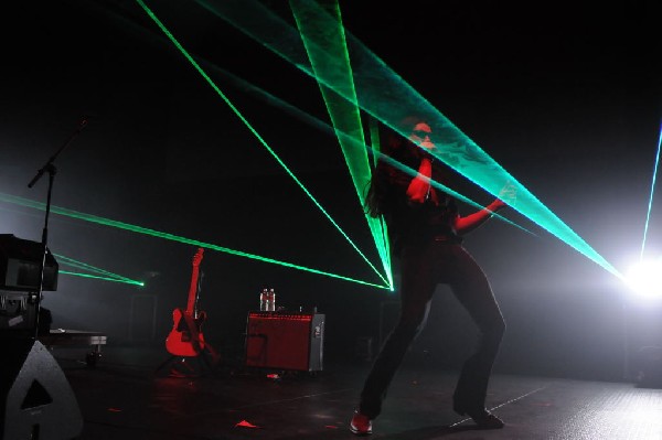 Ghostland Observatory performs at the AMP Launch Party at ACL Live at the M