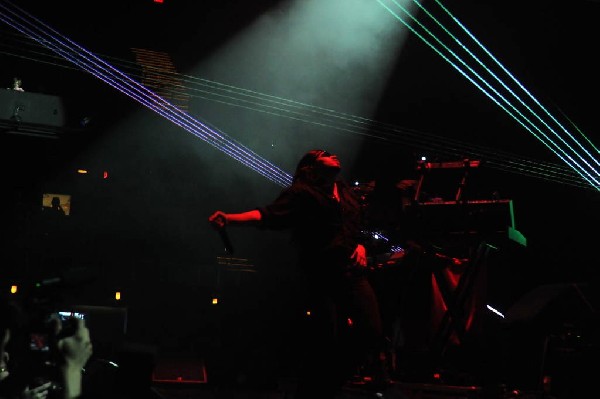Ghostland Observatory performs at the AMP Launch Party at ACL Live at the M
