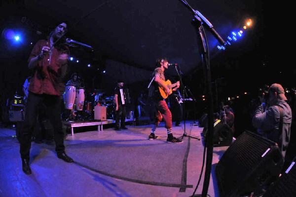Gogol Bordello at Stubb's BarBQ, Austin, Texas - 11/01/09
