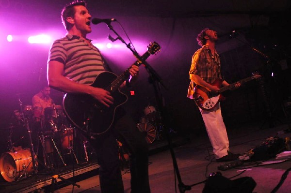 Guster at Stubb's BarBQ, Austin, Texas April 7, 2011 - photo by Jeff Barrin
