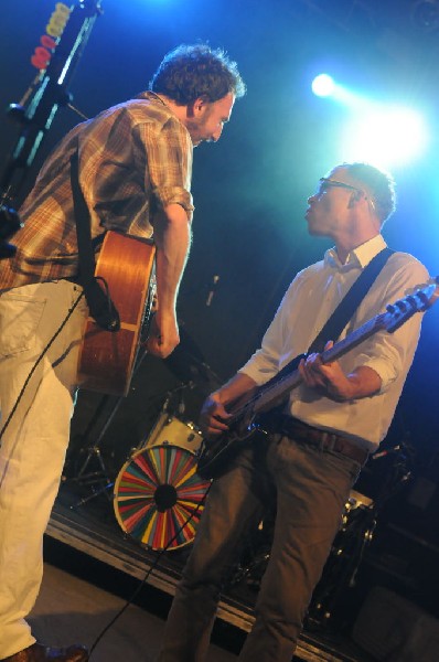 Guster at Stubb's BarBQ, Austin, Texas April 7, 2011 - photo by Jeff Barrin