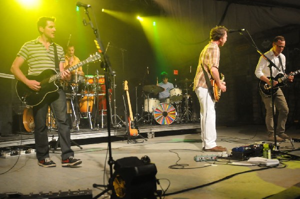 Guster at Stubb's BarBQ, Austin, Texas April 7, 2011 - photo by Jeff Barrin