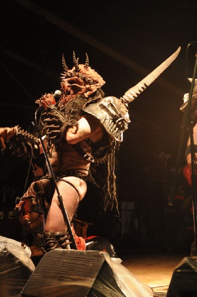 GWAR at Mess With Texas Fest 2010 Austin, Texas 03/20/10