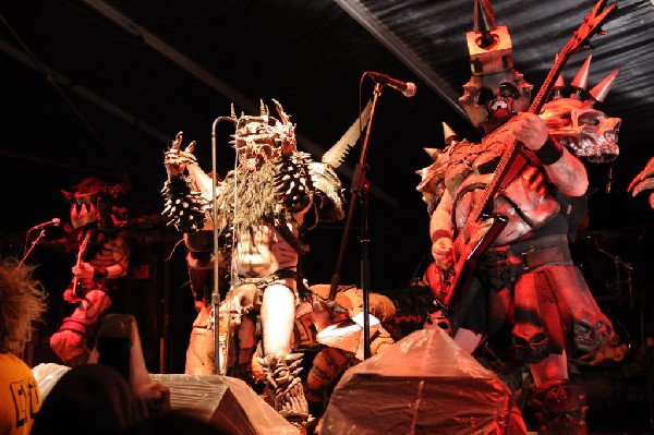 GWAR at Mess With Texas Fest 2010 Austin, Texas 03/20/10