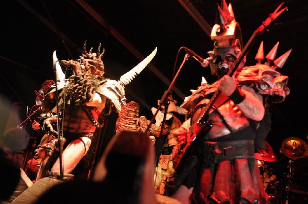 GWAR at Mess With Texas Fest 2010 Austin, Texas 03/20/10