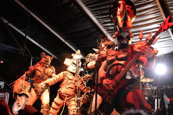 GWAR at Mess With Texas Fest 2010 Austin, Texas 03/20/10